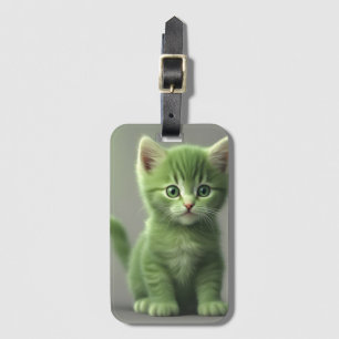 Incredible Kitten Luggage Tag