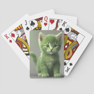 Incredible Kitten Playing Cards