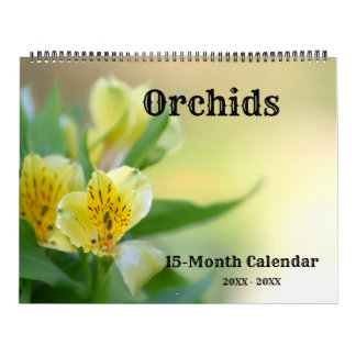Incredible Orchids Calendar