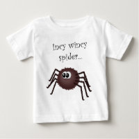 Incy wincy spider t-shirt for toddlers