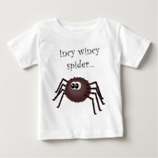Incy wincy spider t-shirt for toddlers