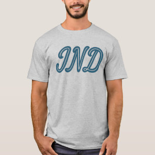 IND Indianapolis Airport Code – Indiana Aviation T-Shirt
