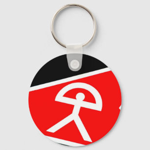 Indalo Man from Almeria region of Spain Key Ring