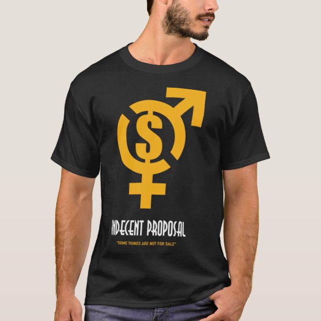 Indecent Proposal - Alternative Movie Poster T-Shirt (Front)