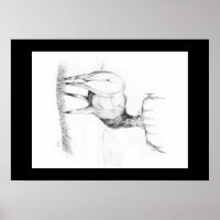 Indecision ~ Elk Poster