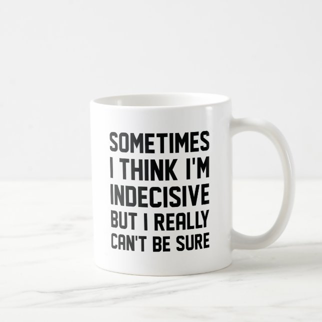 Indecisive Coffee Mug (Right)