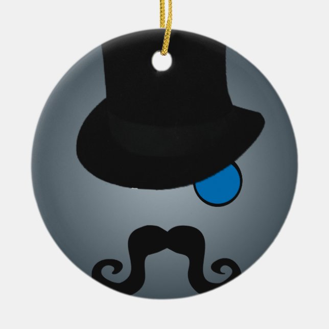 Indeed, Gentleman Ceramic Tree Decoration (Front)