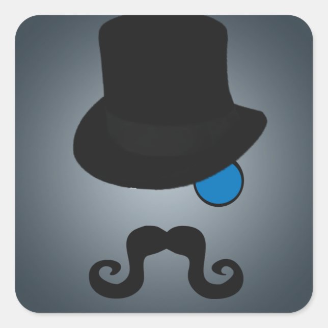 Indeed, Gentleman Square Sticker (Front)