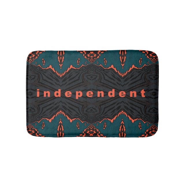 Independant and proud bath mat (Front)