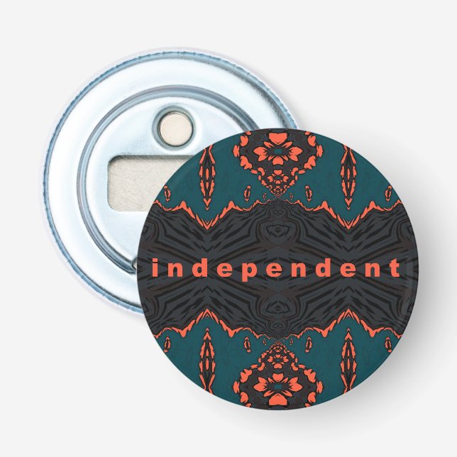 Independant and proud bottle opener (Front)
