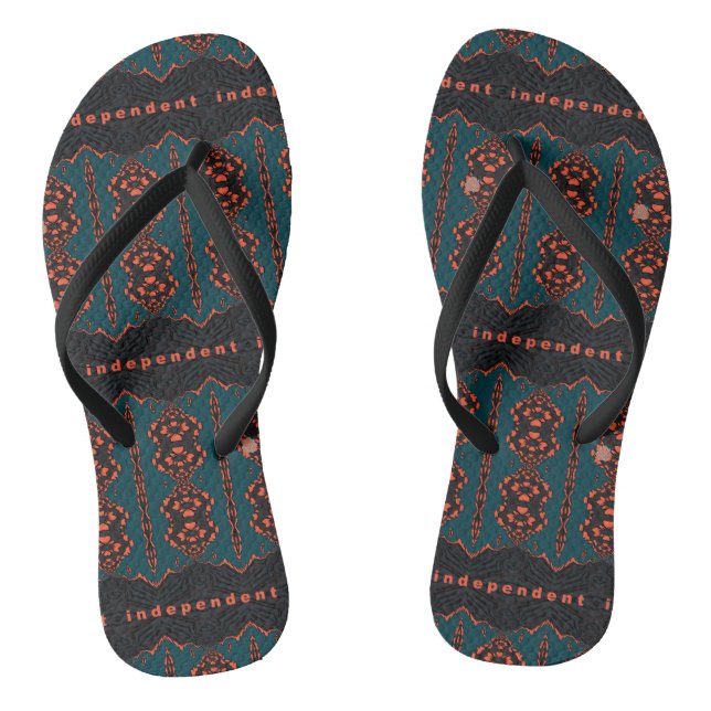 Independant and Proud! Flip Flops (Footbed)