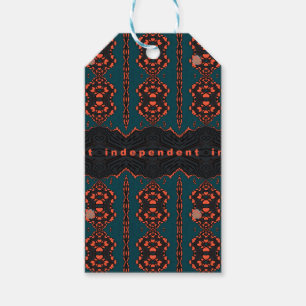 Independant and proud gift tags