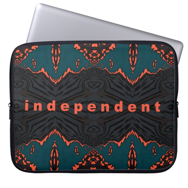 Independant and Proud! Laptop Sleeve (Front)
