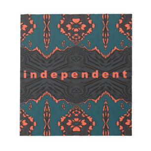 Independant and proud notepad