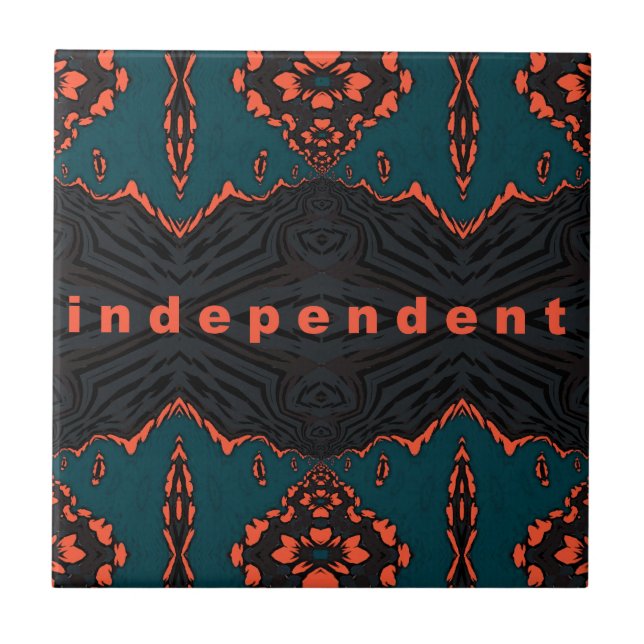 Independant and proud tile (Front)