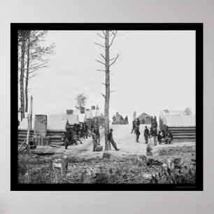 Independant Cavalry Company in Oneida, NY 1865 Poster