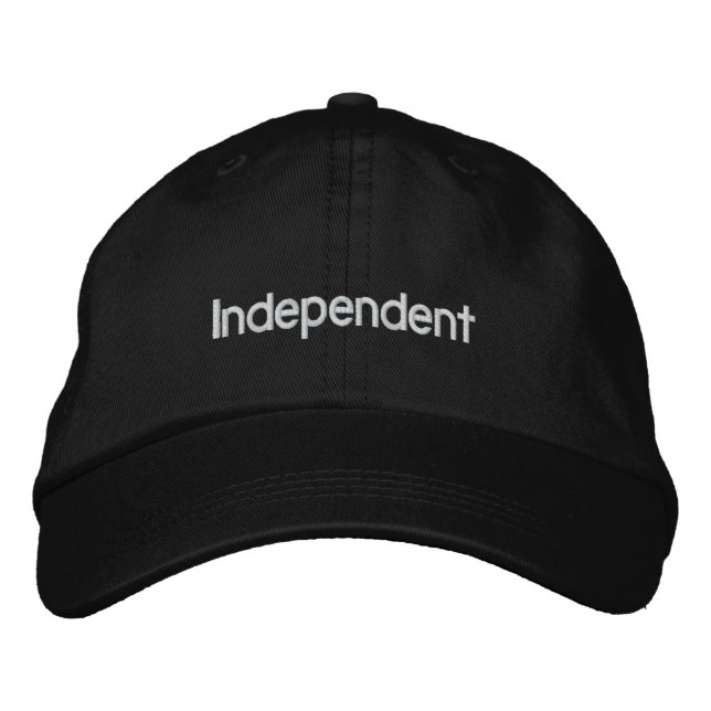Independant Embroidered Cap (Front)