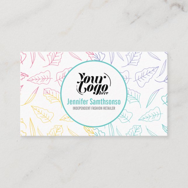 Independant Fashion Retailer Approved Business Card (Front)