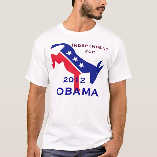 Independant for Obama t-shirt (Front)