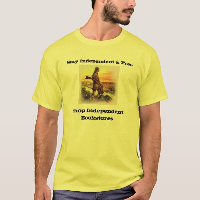 independant & free Bookstore Tee (Front)