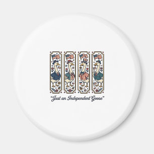 Independant Goose Patriotic Vintage T-Shirt Design Magnet