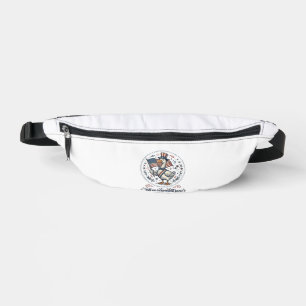 Independant Goose Vintage Patriotic Shirt Design ( Bum Bags