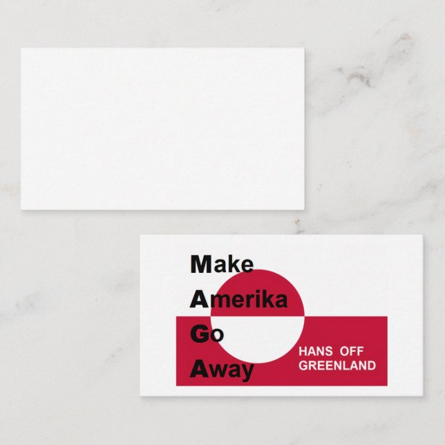 Independant Greenland Business Card (Front/Back)