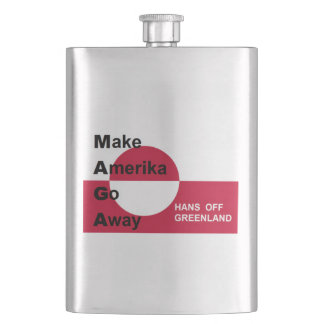 Independant Greenland Hip Flask