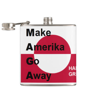 Independant Greenland Hip Flask