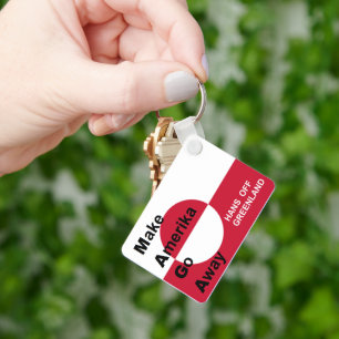 Independant Greenland Key Ring