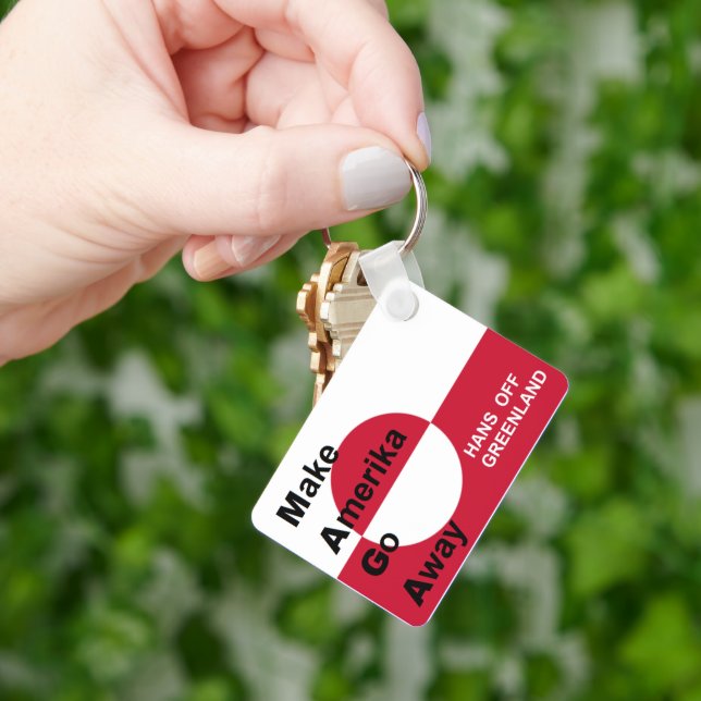 Independant Greenland Key Ring (Hand)