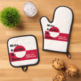 Independant Greenland Oven Mitt & Pot Holder Set