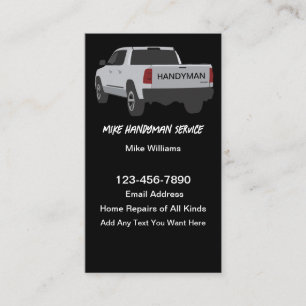 Independant Handyman Services Business Cards