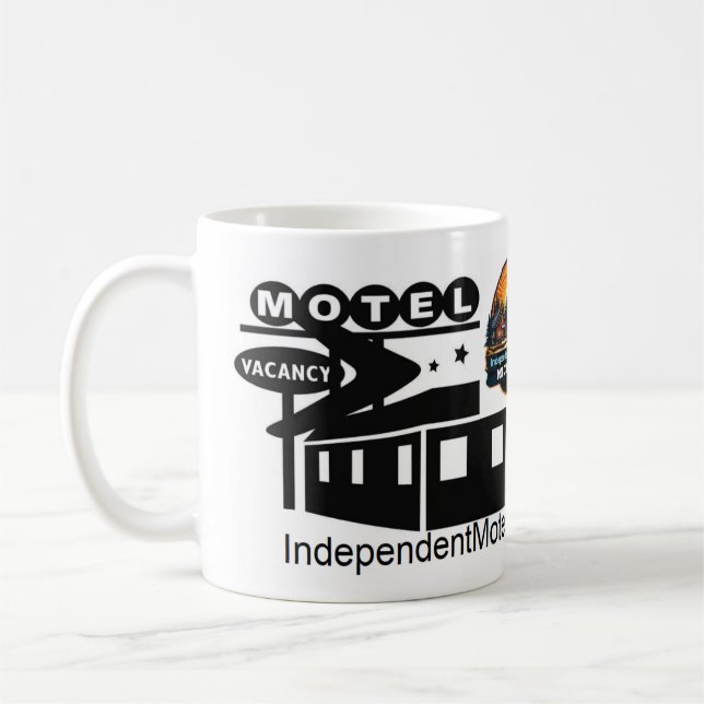 Independant Motels  Mug 1 (Left)