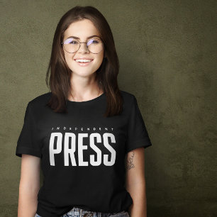 Independant Press Identification Badge T-Shirt