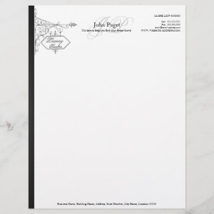 Independant Real Estate Business Custom Letterhead