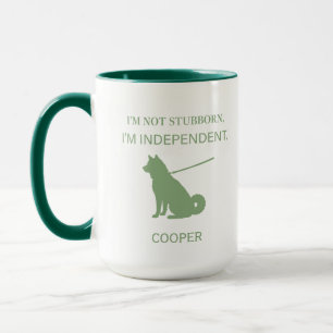 Independant Shiba Inu Dog Mum Custom Mug