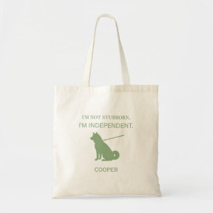 Independant Shiba Inu Dog Mum Custom Tote Bag