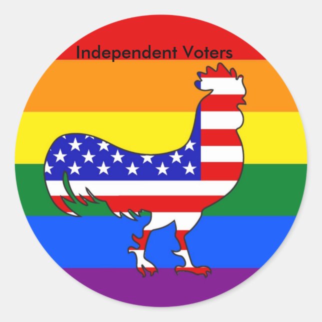 Independant Voters Sticker (Front)
