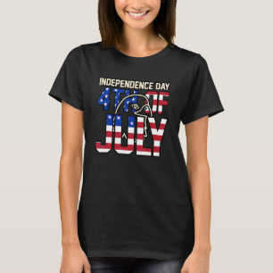 Independence 4th Of July Day America Usa Flag Gra T-Shirt