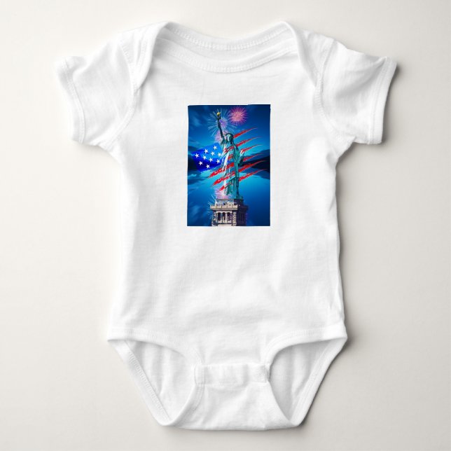 INDEPENDENCE BABY BODYSUIT (Front)