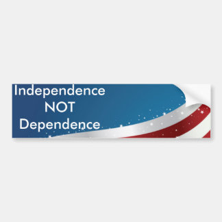 Independence Bumper Sticker