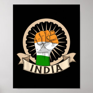 Independence Day 15 August Indian Flag Patriotic G Poster