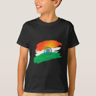 Independence Day 15 August Indian Flag Patriotic T-Shirt