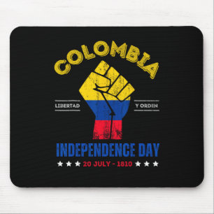 Independence Day 1810 Republic Of Colombia 2023 Mouse Mat
