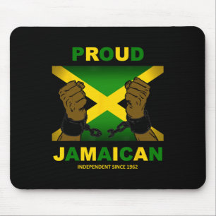 Independence Day 2024 - Proud Jamaican Mouse Mat