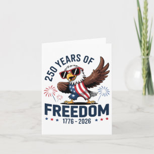 Independence Day 2026 - 250 Years Usa Premium _1  Card