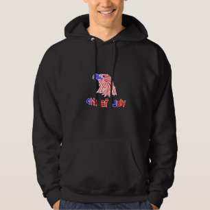 Independence Day 4th Of July Eagle Hoodie