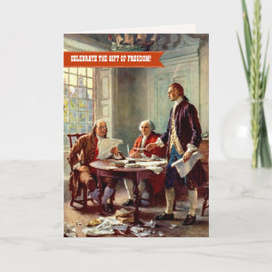 Independence Day, 4th of July Fine Art  Card