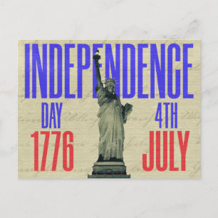 independence day 4th of july Postcard